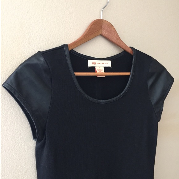 Wythe Ny EUC Little Black Dress shift mini - Picture 4 of 7